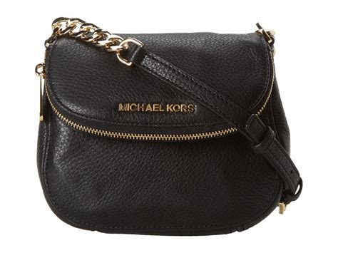 michael kors bedford flap crossbody black|michael kors bedford small crossbody.